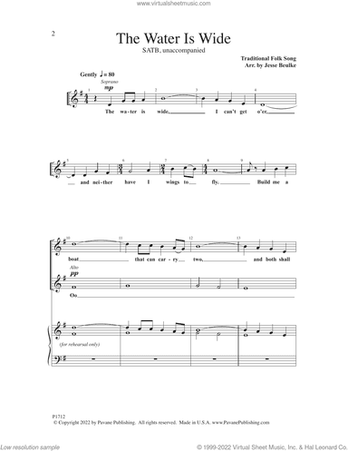 The Water Is Wide (arr. Jesse Beulke)