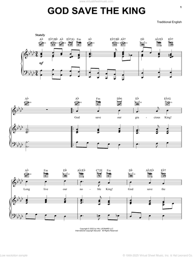 God Save The King (UK National Anthem)