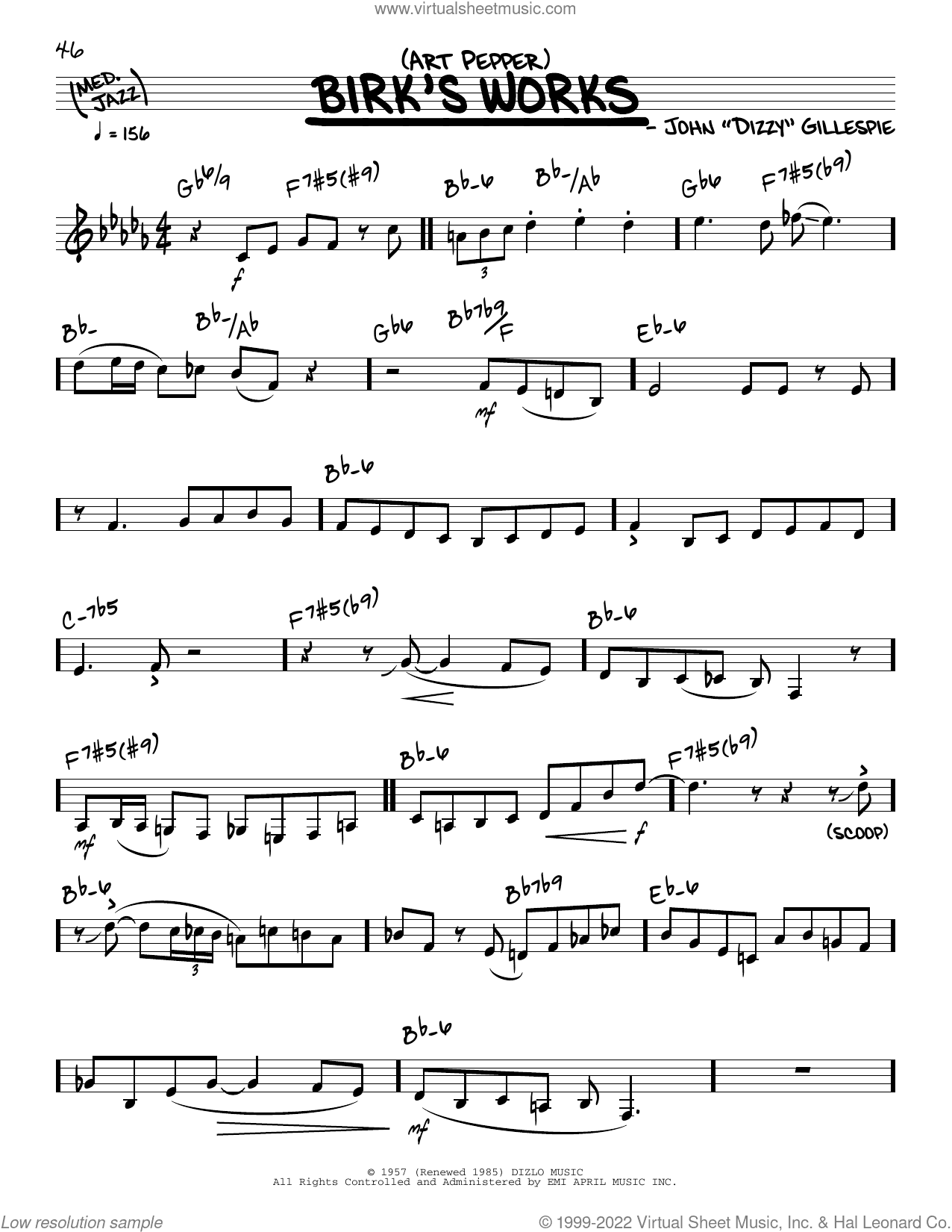 Birk's Works (solo only)