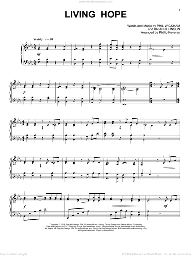 Living Hope [Classical version] (arr. Phillip Keveren)