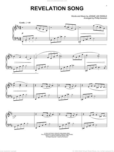 Revelation Song [Classical version] (arr. Phillip Keveren)