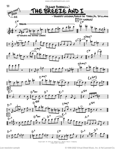 The Breeze And I (solo only)