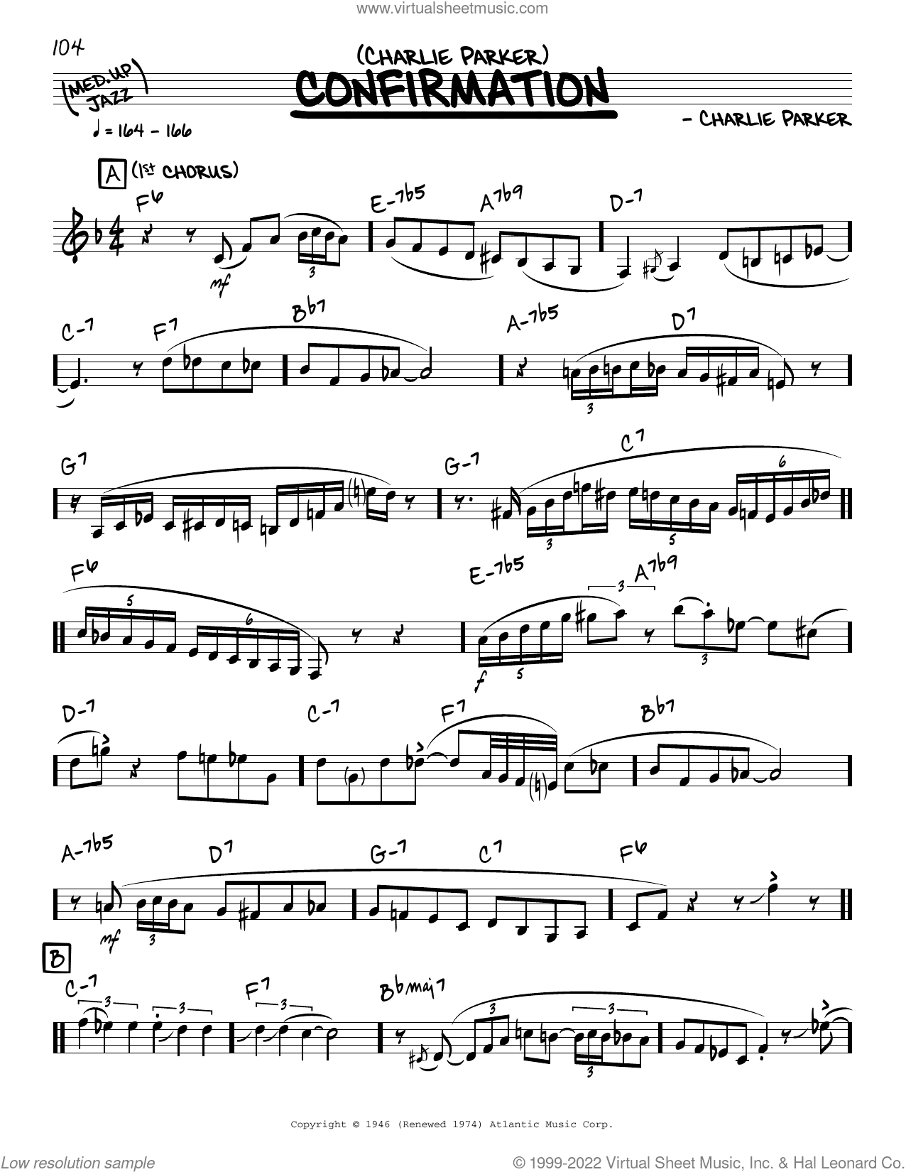Confirmation (solo only)