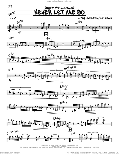 Never Let Me Go (solo only)