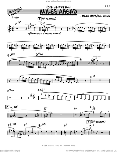 Miles Ahead (solo only)