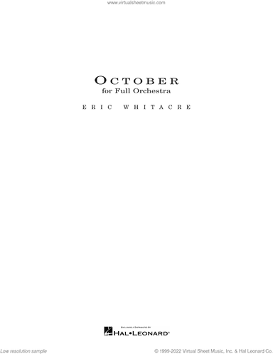 October (COMPLETE)