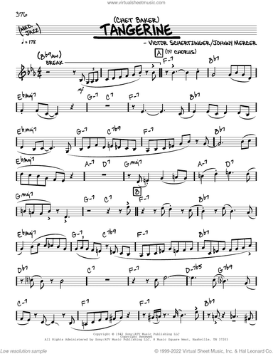 Tangerine (solo only)