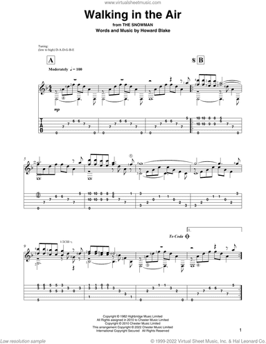 Walking In The Air (from The Snowman) (arr. David Jaggs)