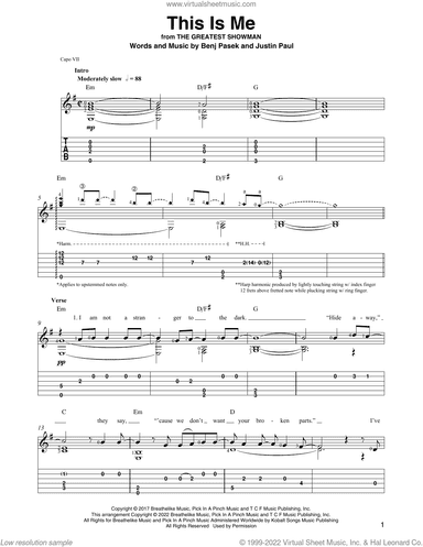 This Is Me (from The Greatest Showman) (arr. Ben Pila)