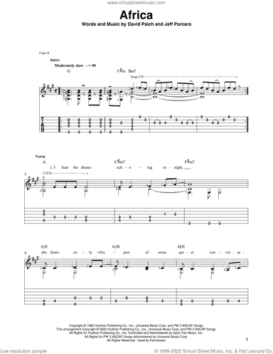 Africa (arr. Ben Pila)