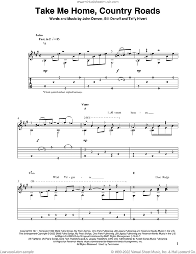 Take Me Home, Country Roads (arr. Ben Pila)