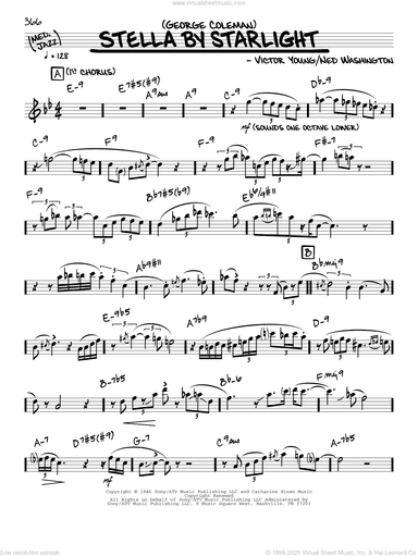 Stella By Starlight (solo only)