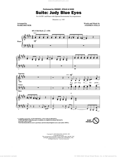 Suite: Judy Blue Eyes (arr. Mark Brymer)