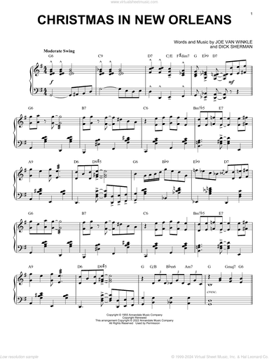 Christmas In New Orleans [Jazz version] (arr. Brent Edstrom)
