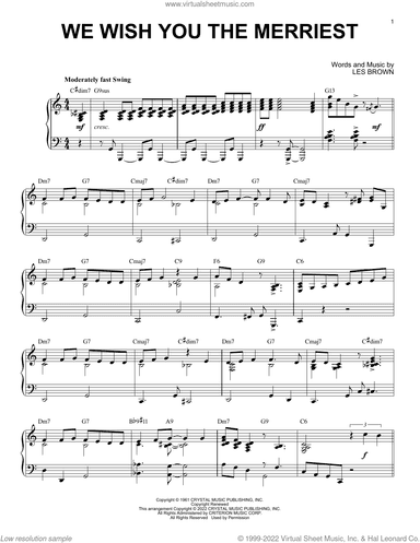 We Wish You The Merriest [Jazz version] (arr. Brent Edstrom)