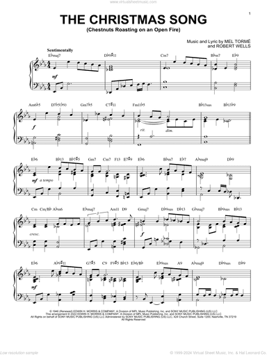 The Christmas Song [Jazz version] (arr. Brent Edstrom)