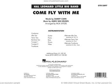 Come Fly With Me (arr. Rick Stitzel) (COMPLETE)