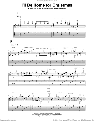 I'll Be Home For Christmas (arr. David Jaggs)