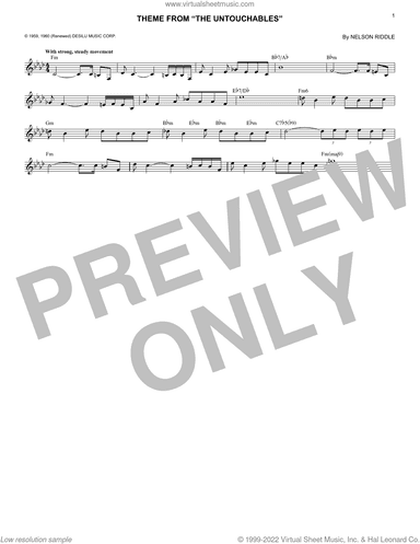 Theme From "The Untouchables"