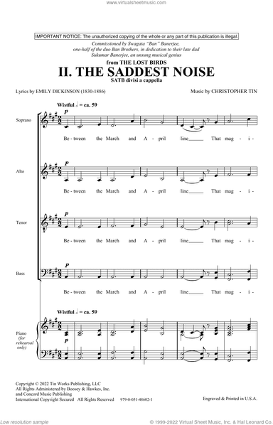 The Saddest Noise (Movement II from The Lost Birds)
