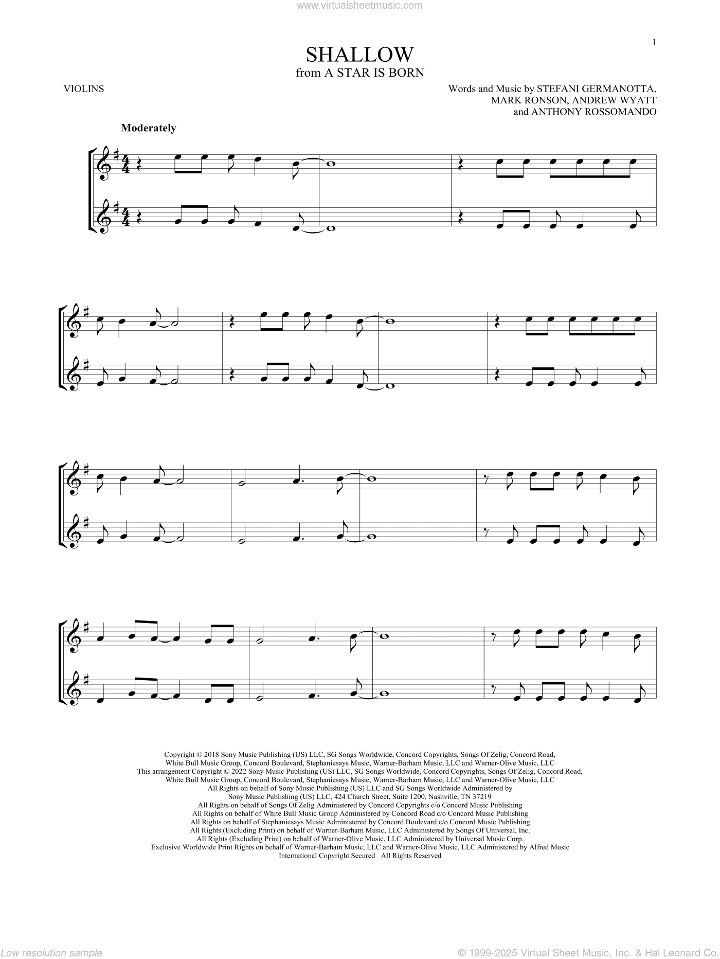 Shallow (from A Star Is Born)