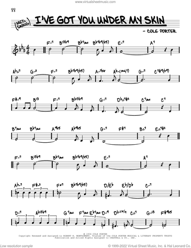 I've Got You Under My Skin (arr. David Hazeltine)