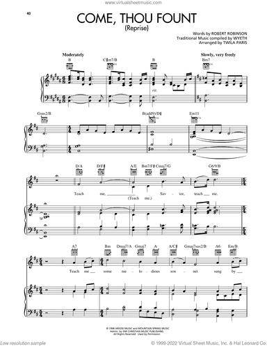 Come, Thou Fount (Reprise)