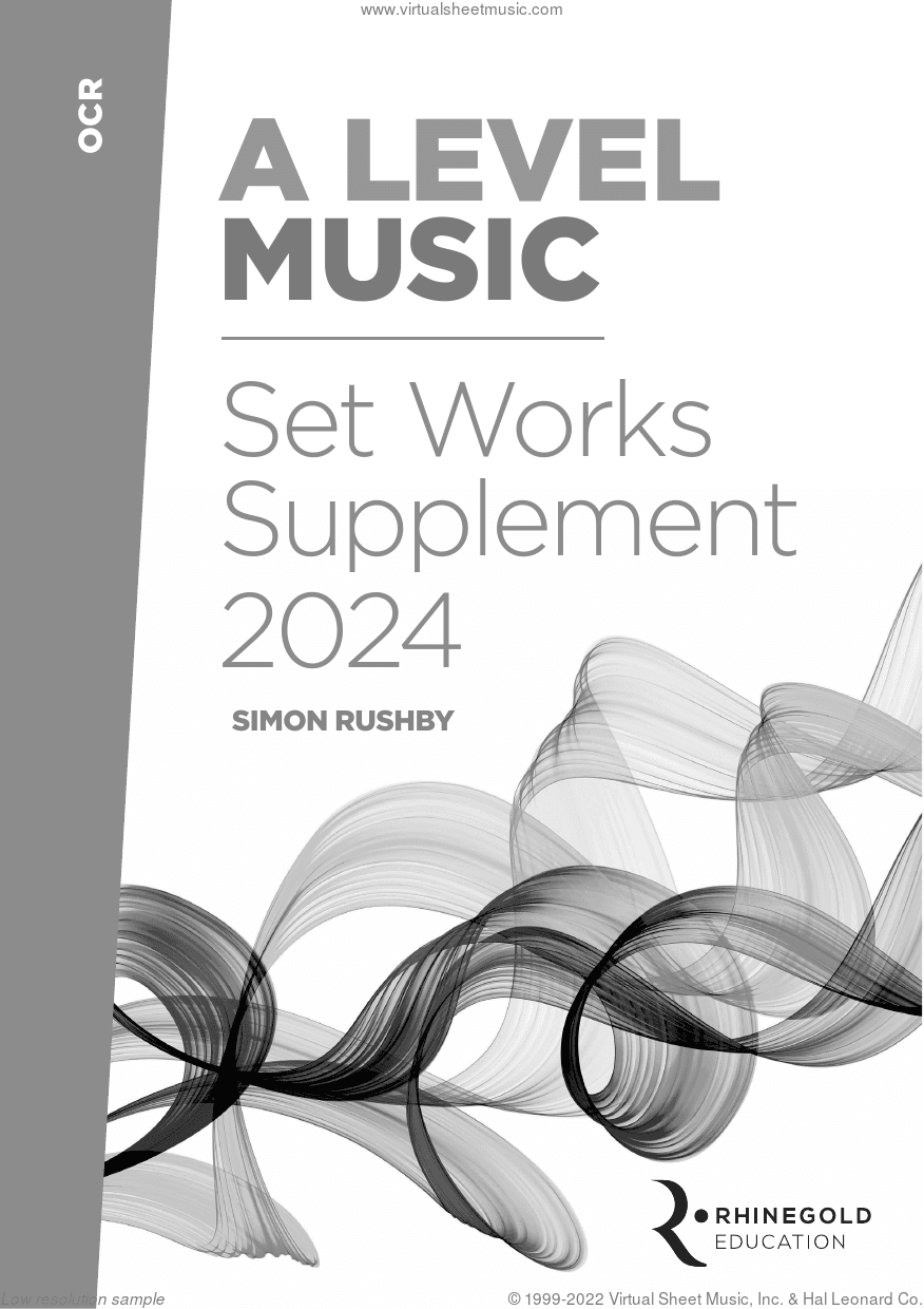 OCR A Level Set Works Supplement 2024