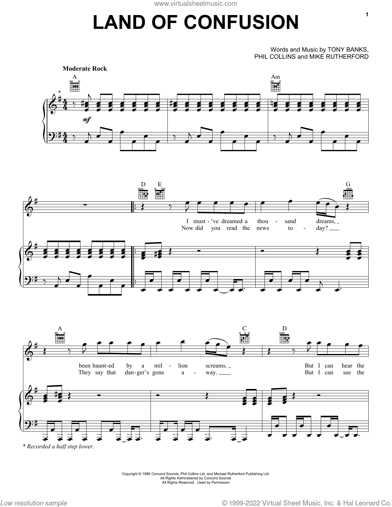 Land Of Confusion