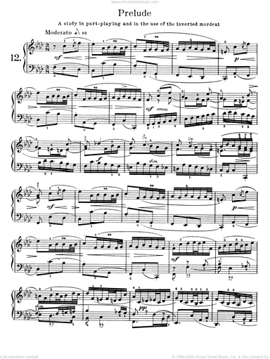 Prelude, BWV 823