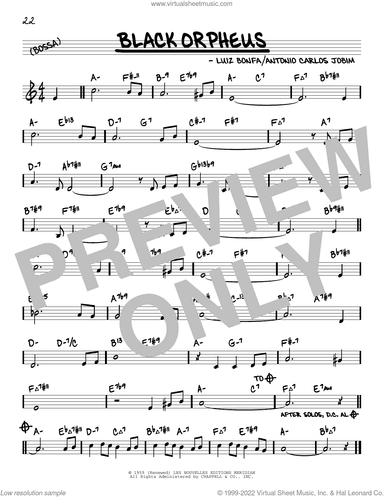 Black Orpheus (arr. David Hazeltine)