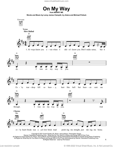 On My Way (from Marry Me)