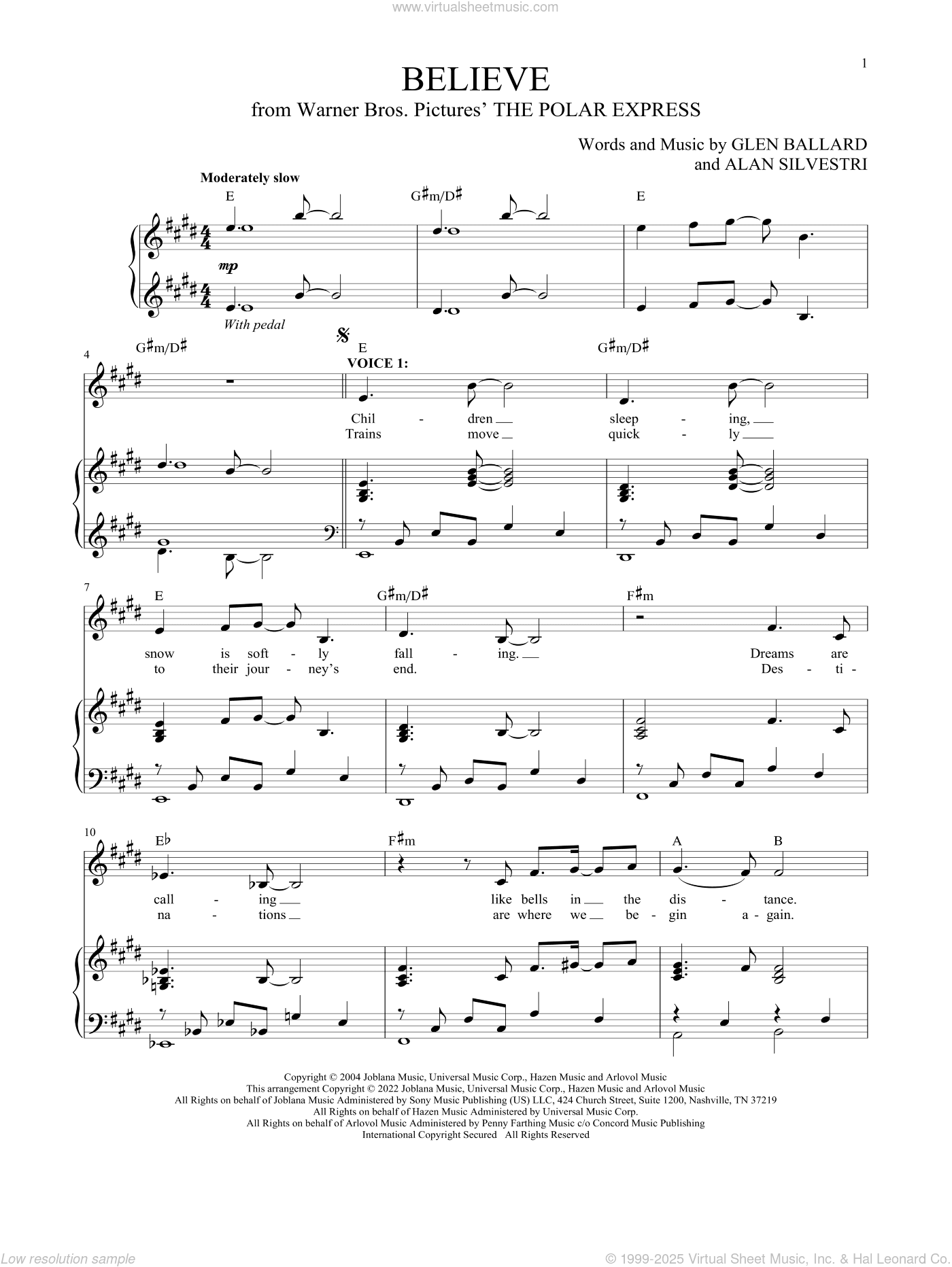 Believe (from The Polar Express)