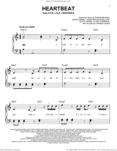 Heartbeat (from Lyle, Lyle, Crocodile)