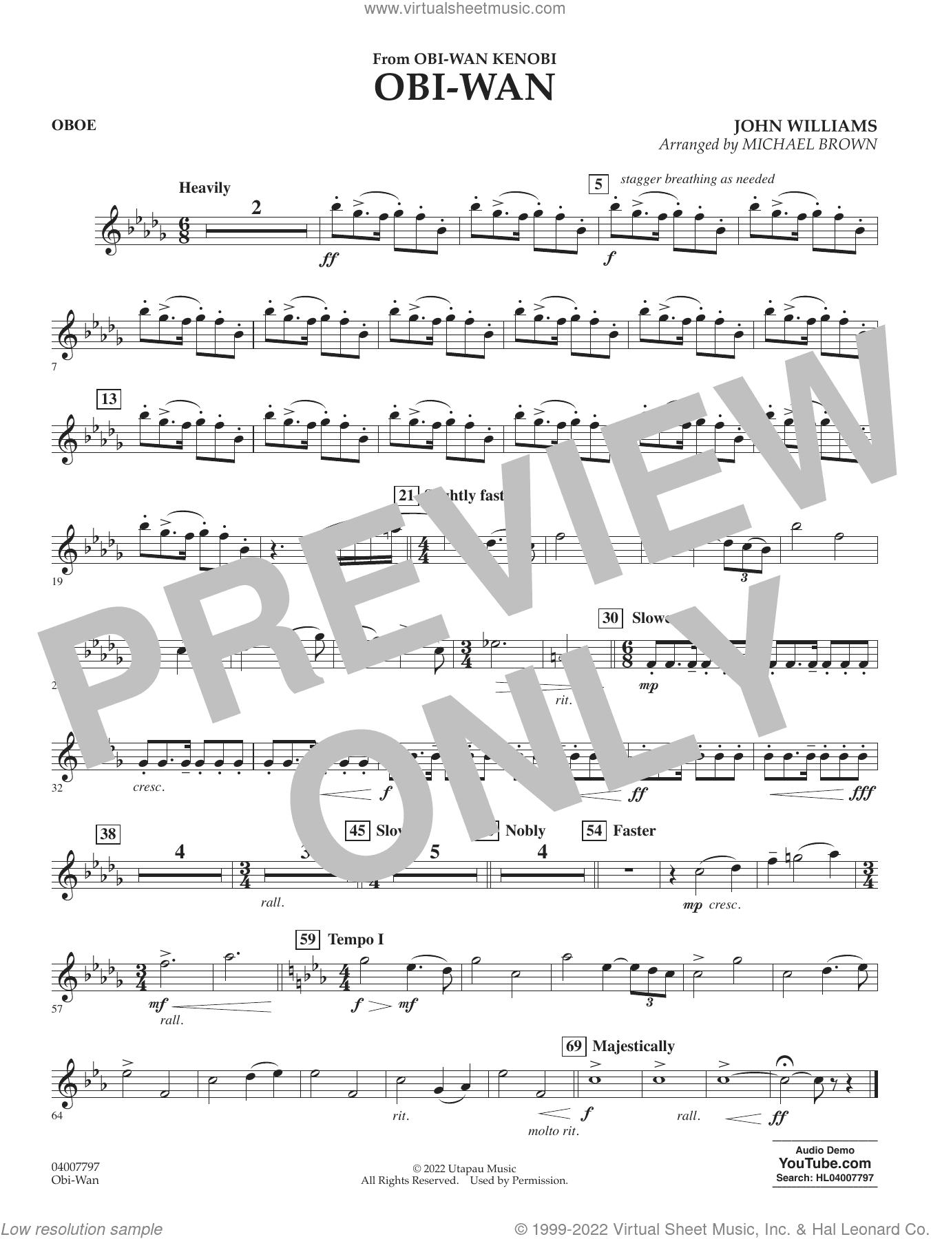 Obi-Wan (arr. Michael Brown)