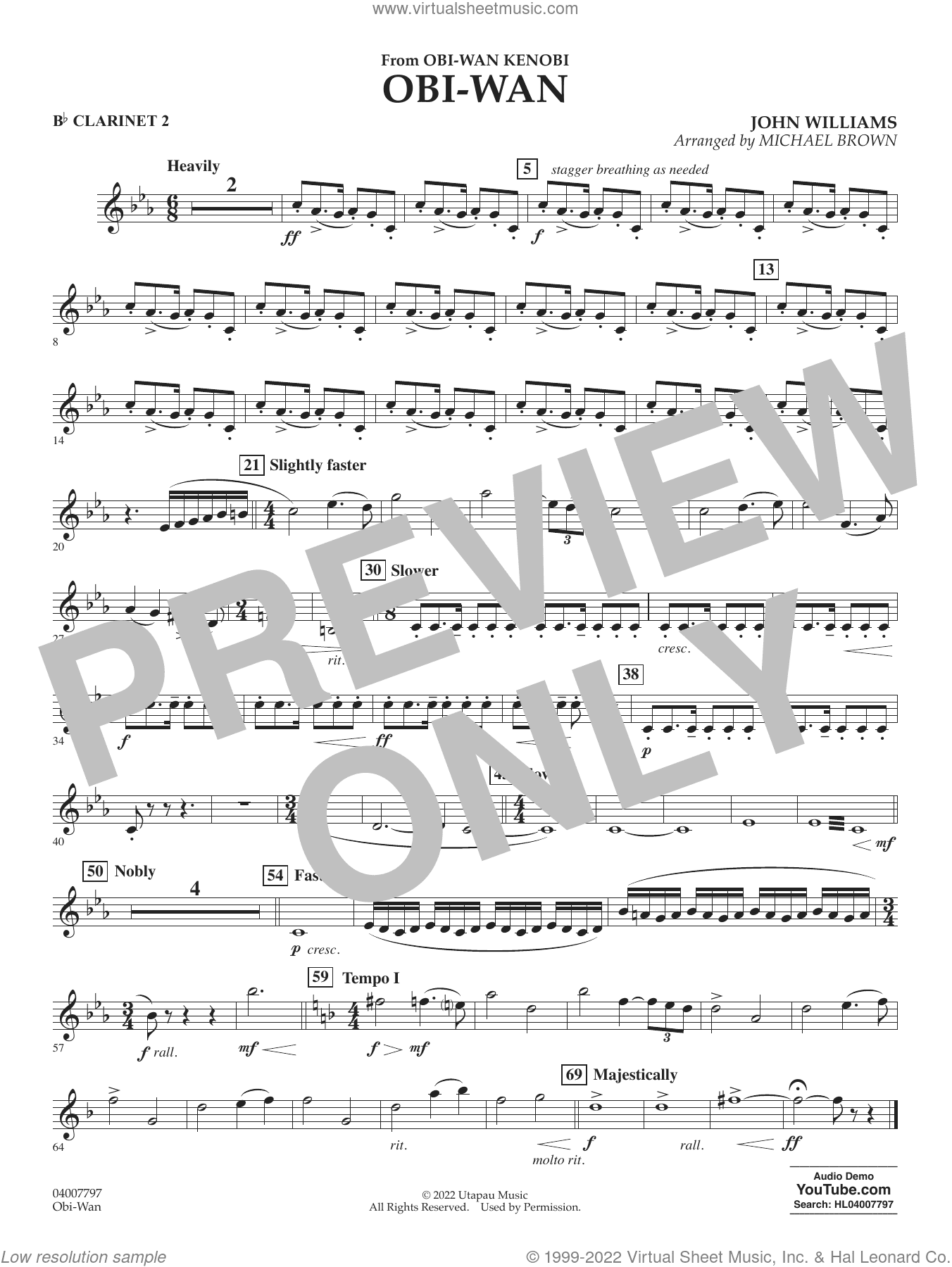 Obi-Wan (arr. Michael Brown)