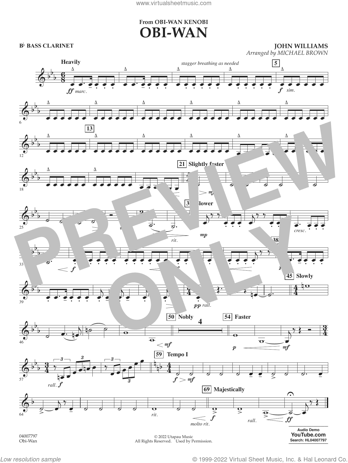Obi-Wan (arr. Michael Brown)