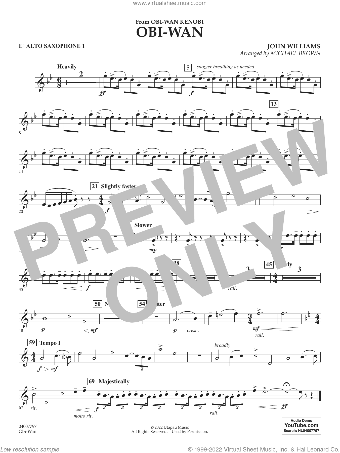 Obi-Wan (arr. Michael Brown)