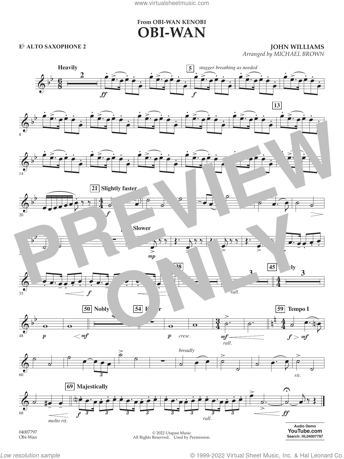 Obi-Wan (arr. Michael Brown)