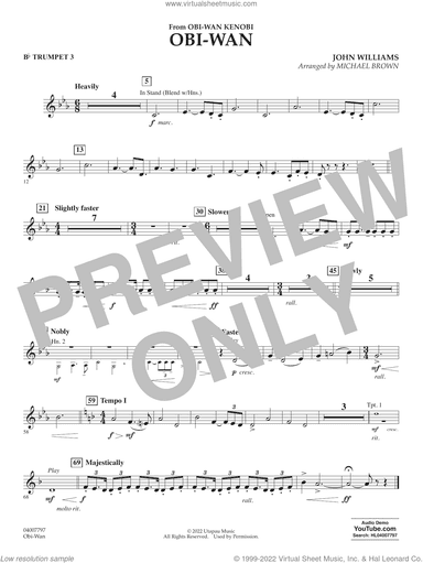 Obi-Wan (arr. Michael Brown)