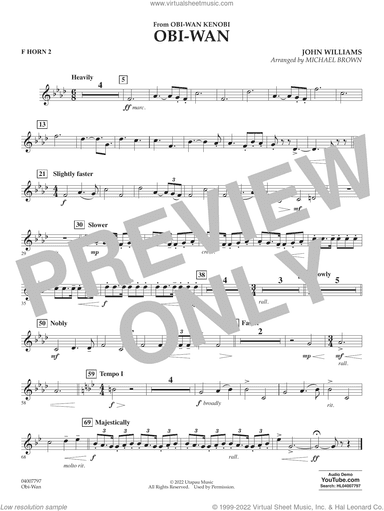 Obi-Wan (arr. Michael Brown)