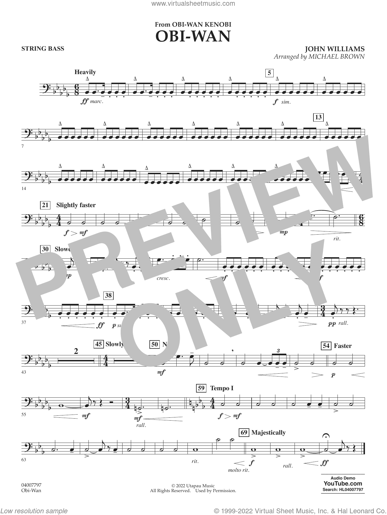 Obi-Wan (arr. Michael Brown)