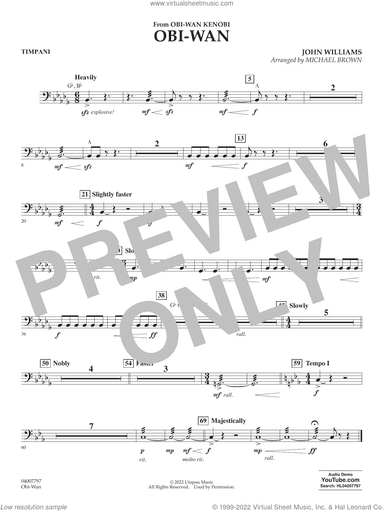 Obi-Wan (arr. Michael Brown)