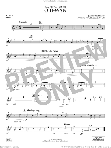 Obi-Wan (arr. Johnnie Vinson)