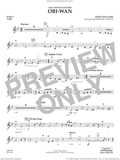 Obi-Wan (arr. Johnnie Vinson)