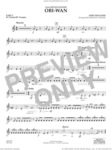 Obi-Wan (arr. Johnnie Vinson)