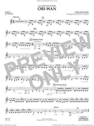Obi-Wan (arr. Johnnie Vinson)