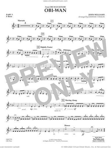 Obi-Wan (arr. Johnnie Vinson)