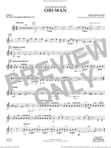 Obi-Wan (arr. Johnnie Vinson)