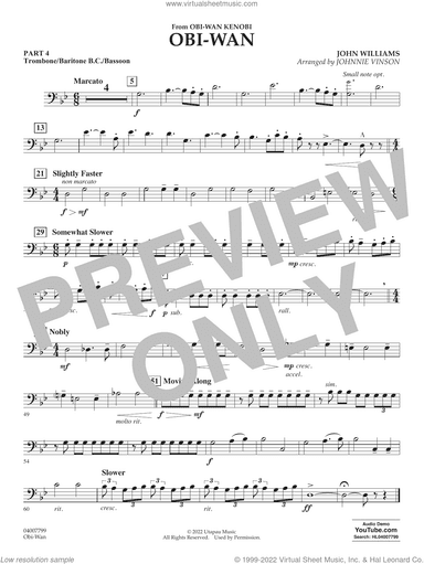 Obi-Wan (arr. Johnnie Vinson)